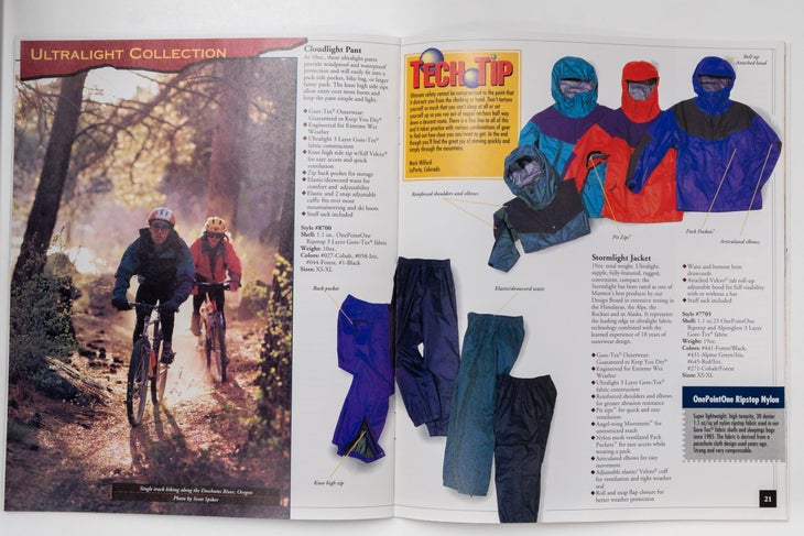 usu archive_marmot page Vintage Marmot catalog