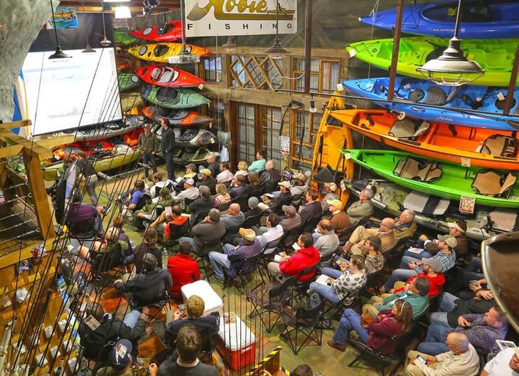 venue pack and paddle A Kayaking seminar in Pack & Paddle's venu