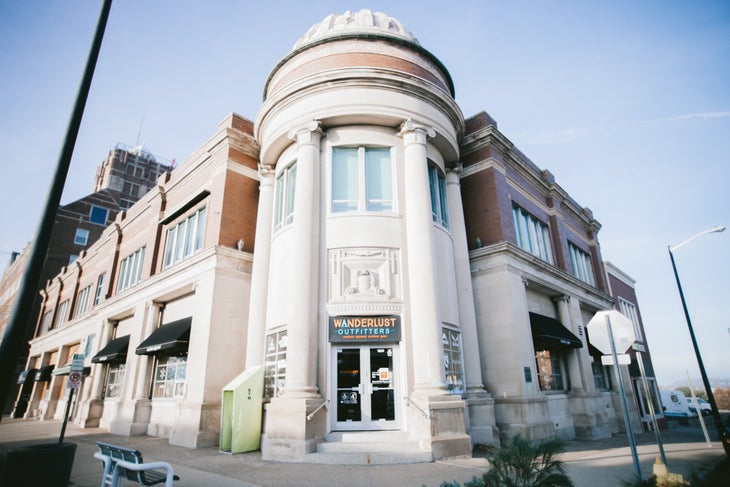 Wanderlust-92 Exterior of Wanderlust Outfitters in St. Joseph, Michigan