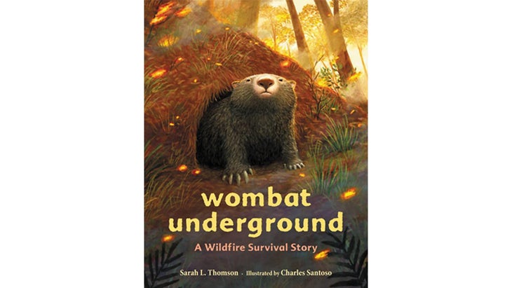 Wombat Underground: A Wildfire Survival Story cover