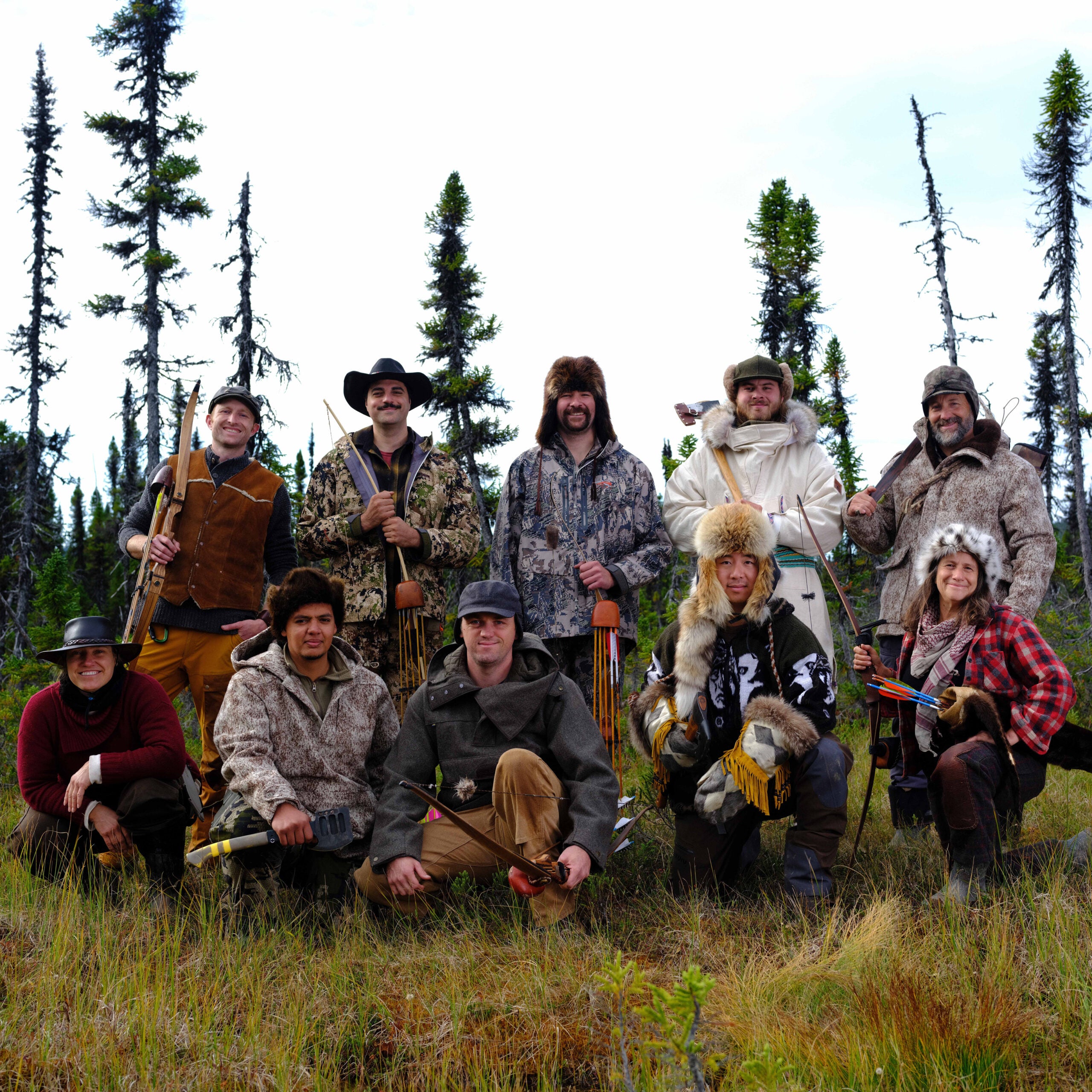 Gill Nets as Survival Shelter, and Primitive Fishing and Trapping