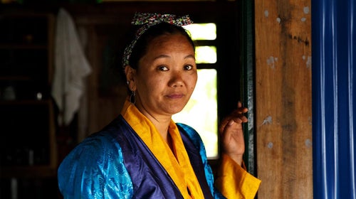 Lhakpa Sherpa has climbed Everest for the 10th time.