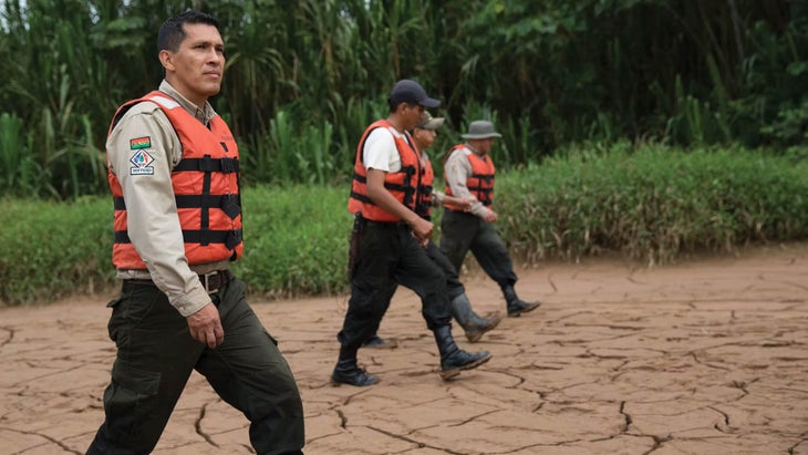 National Park ranges in Madidi National Park in Bolivia