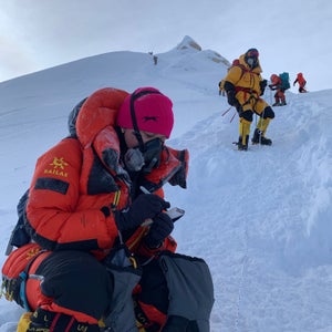 Writer Amy McCulloch starts writing the idea for Breathless while still on Manaslu