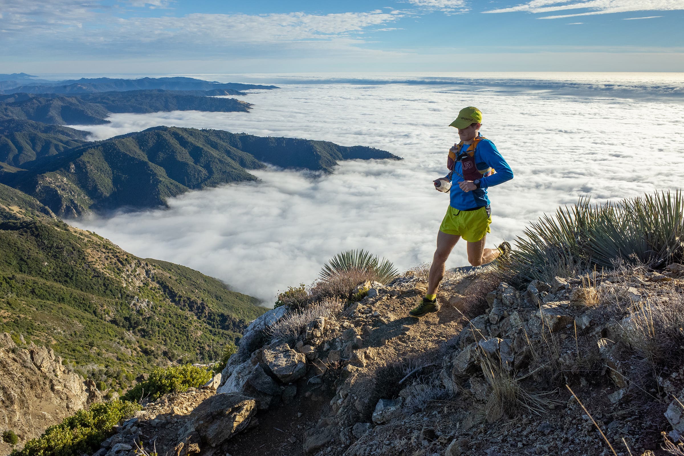 Above the clouds on Cone Peak, in the Ventana Wilderness