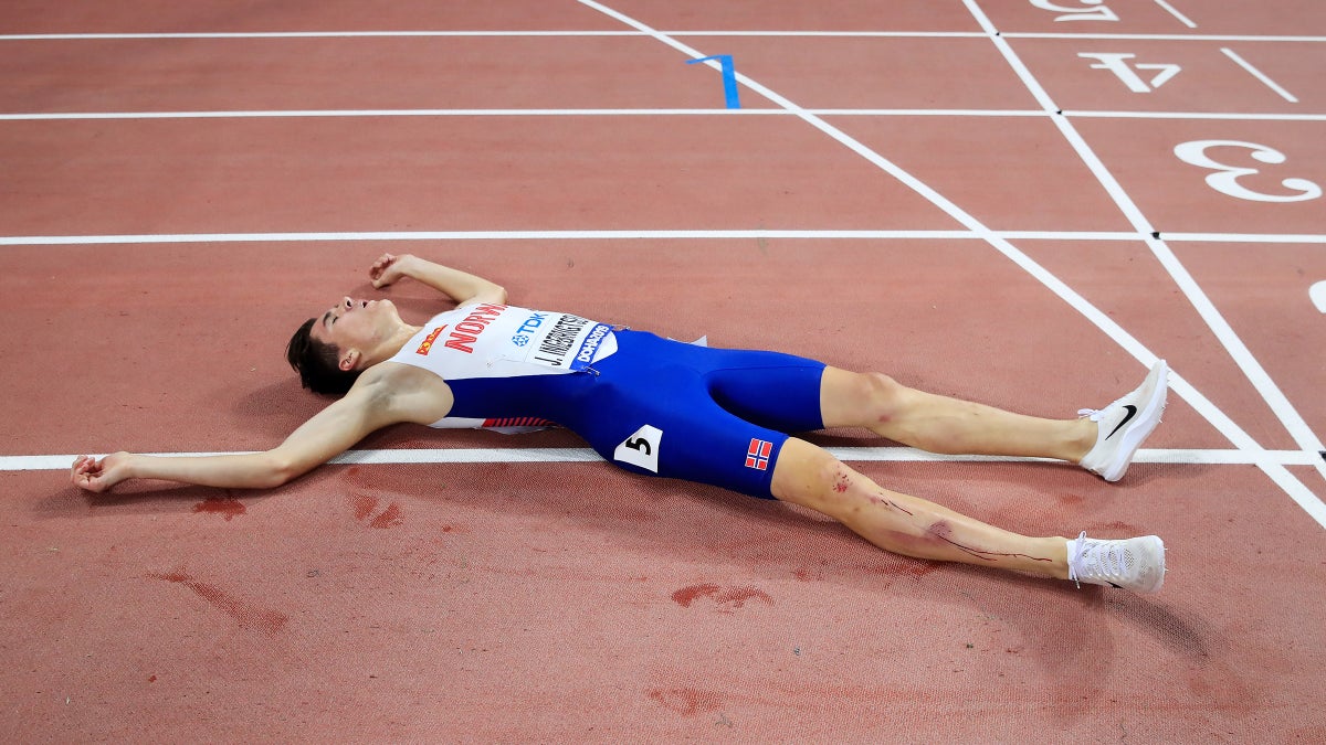 Jakob Ingebrigtsen Weight Training - Charles Anderson