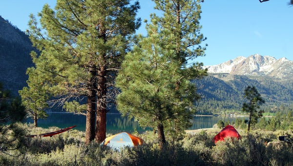 Oh Ridge Campground overlooking June Lake