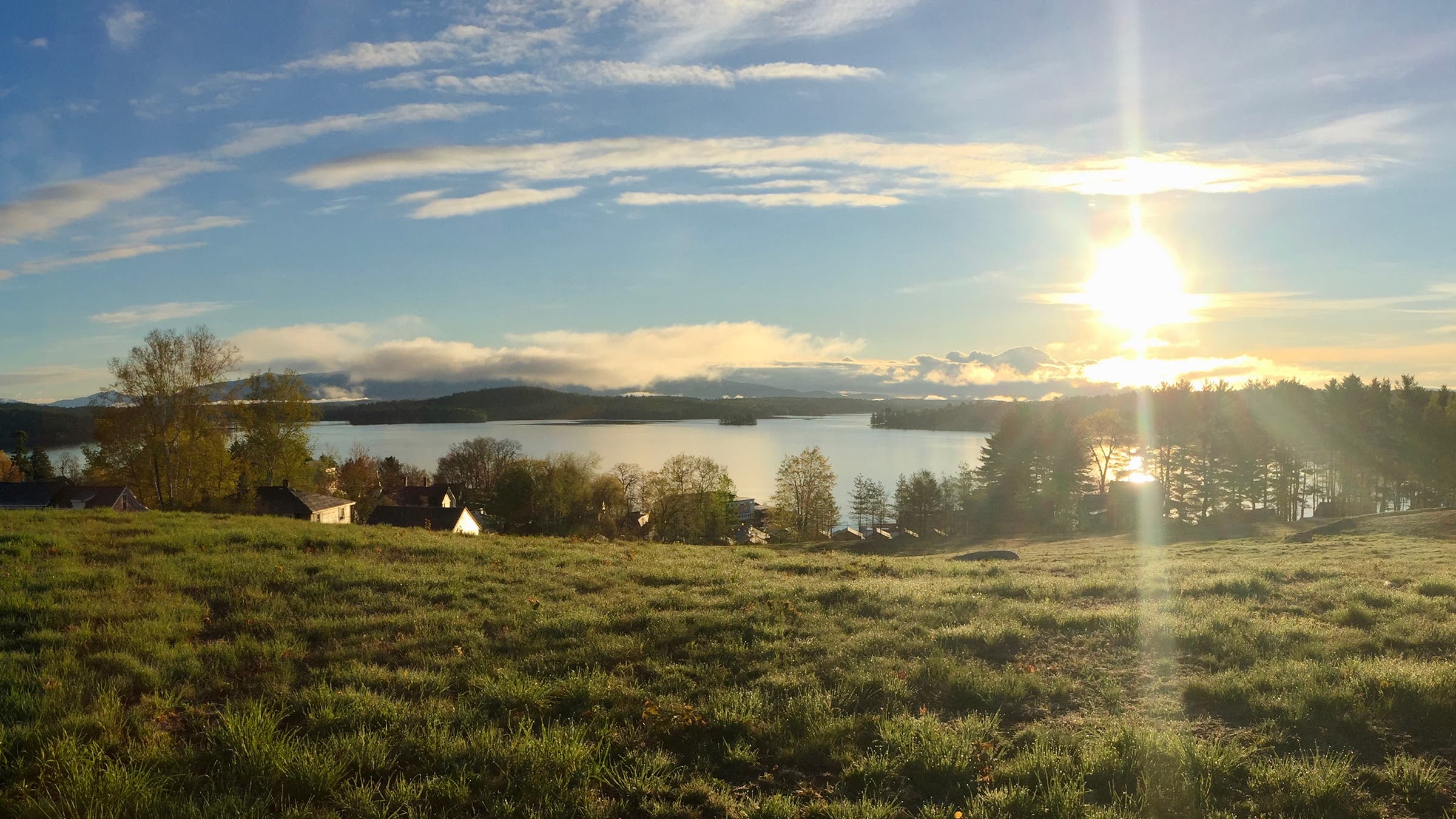 Lake Winnepesaukee in Laconia, New Hampshire