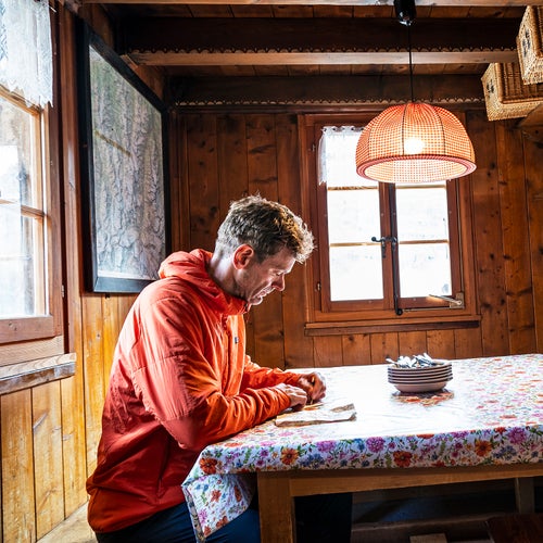 Downtime in the Turtmann Hut