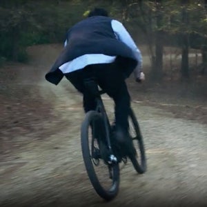Ben Affleck rides a gravel bike.