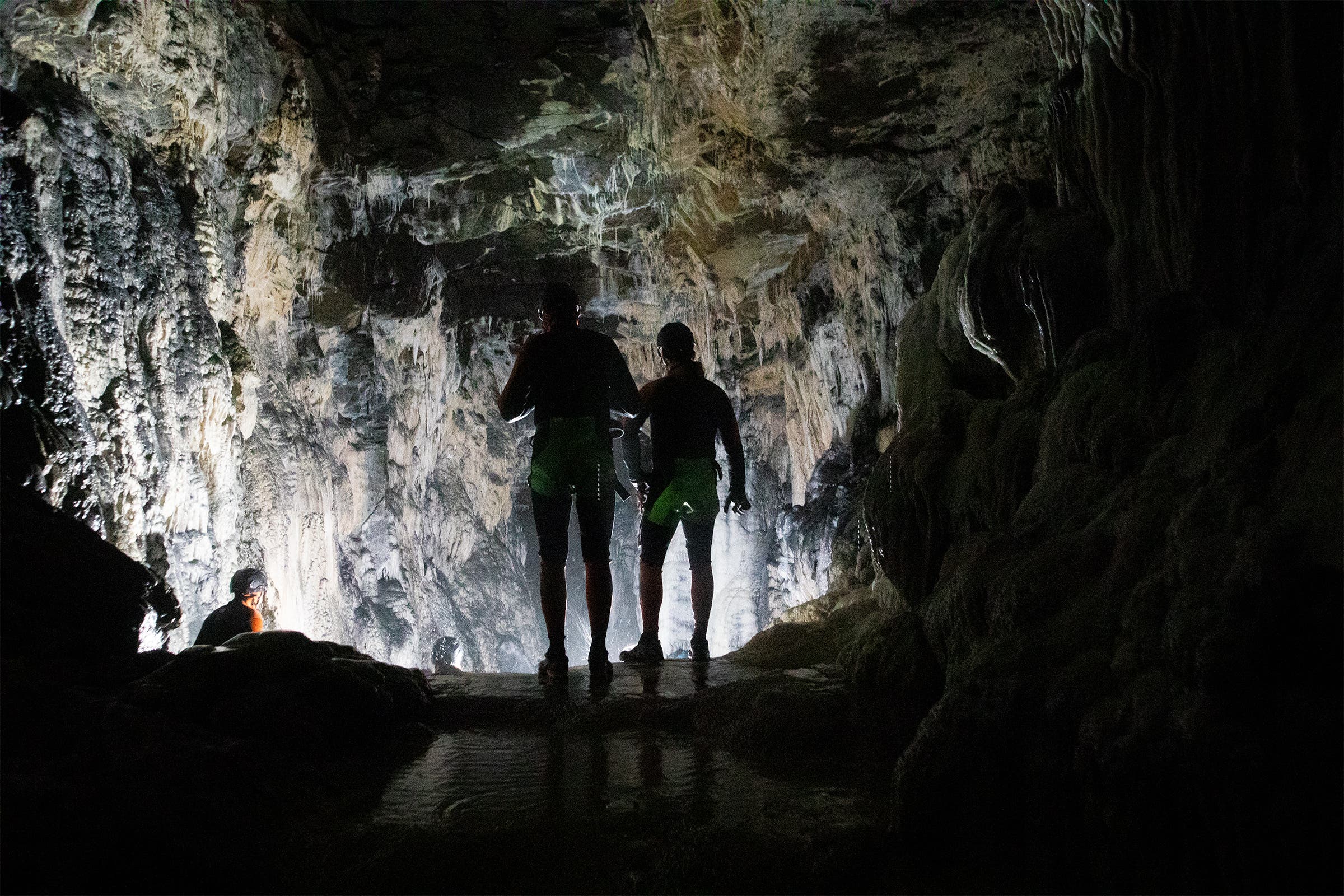 The author and Darren Roberts on the Isle of Skye