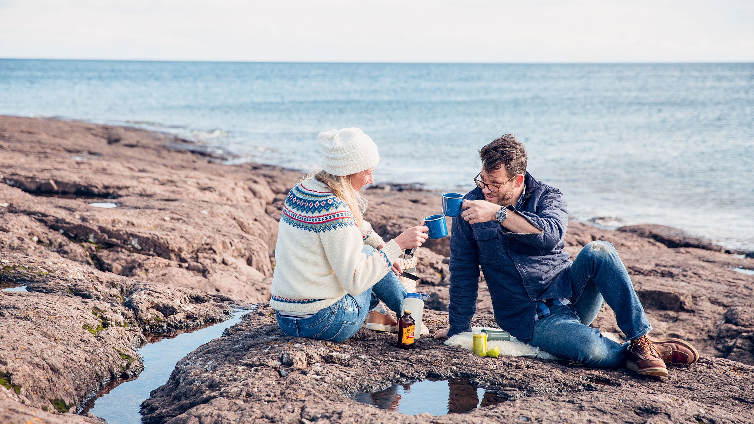 Emily Vikre and her husband have perfected the art of on-the-go libations.