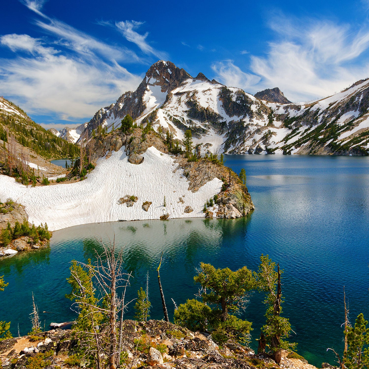 alpine lake :: Anna Gorin Photography, Boise, Idaho