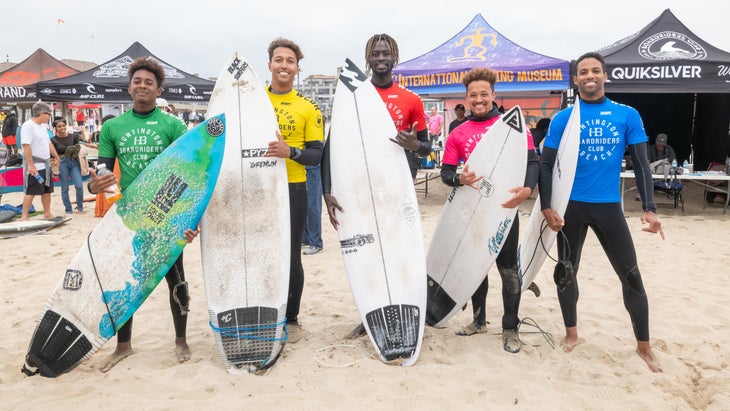 Black surfers find rejuvenation at 'A Great Day in the Stoke' - Los Angeles  Times