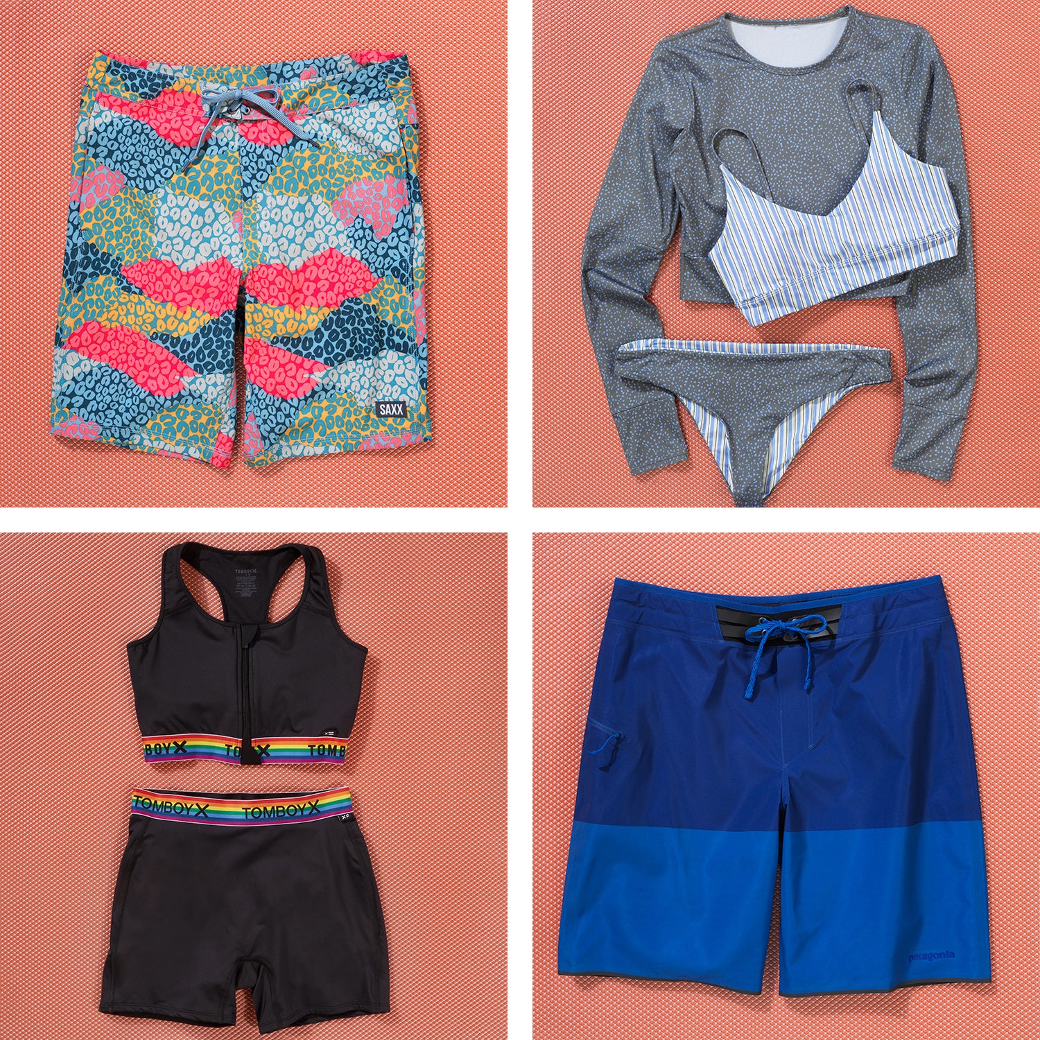 TomboyX Swim 4.5 Shorts, Quick Dry Bathing Suit Bottom Mid-Rise Trunks,  Bike Short Style, Plus Size Inclusive (XS-4X) Island Shade Medium -  ShopStyle