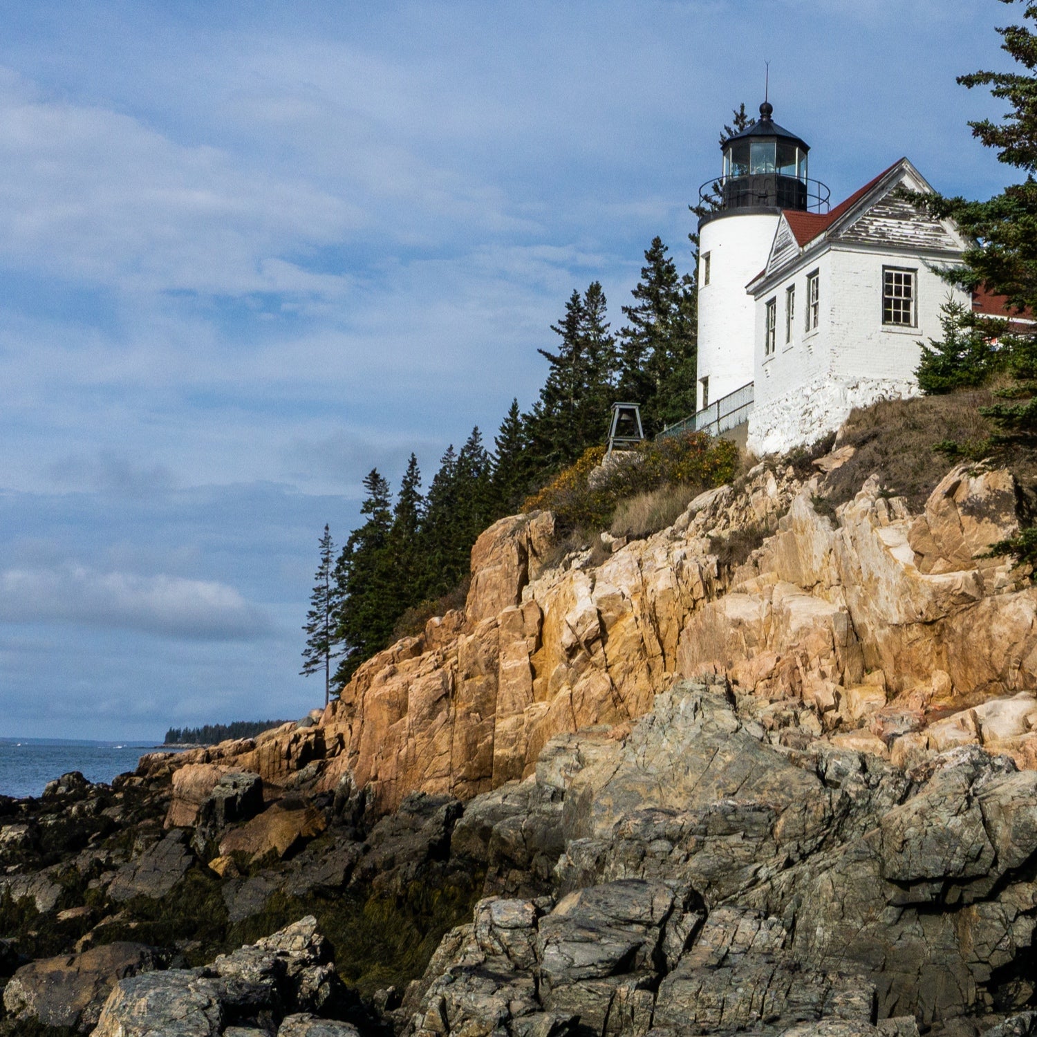 An image of the Bass Harbor Head Lighthouse