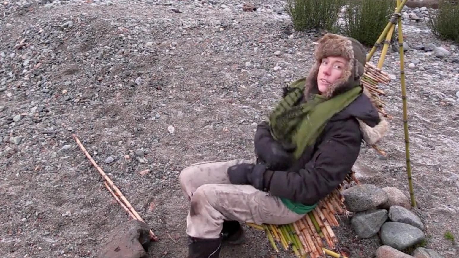 Callie North of Alone season 3.