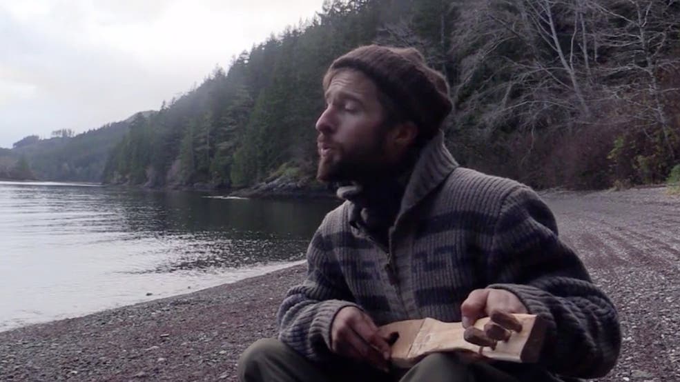 Lucas Miller on season 1 of Alone.