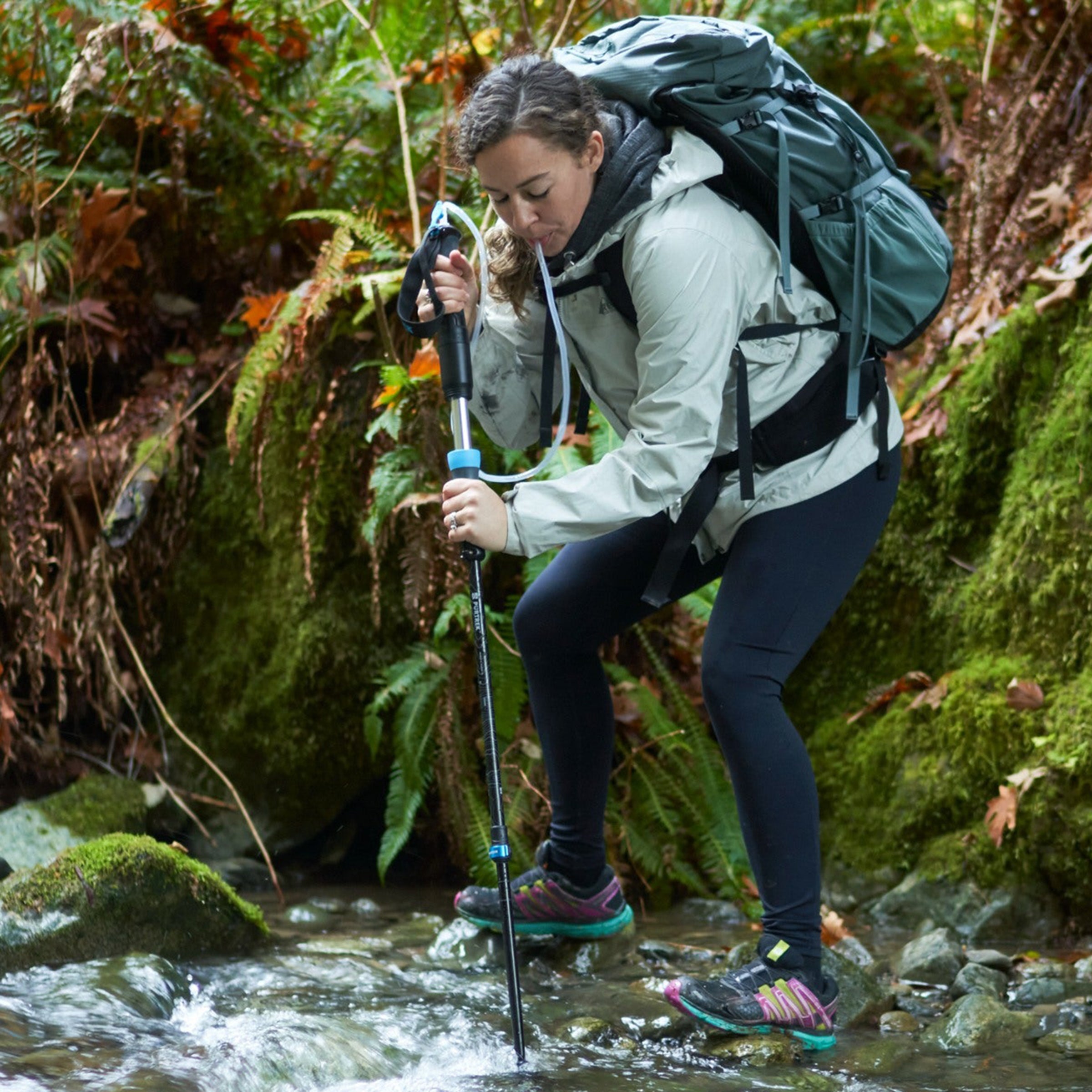 A Trekking Pole that Doubles as a Water Filter? - Outside Online