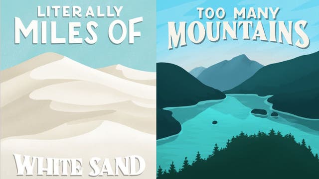 Subpar Parks Makes Art Out of Hilariously Bad National Park Reviews