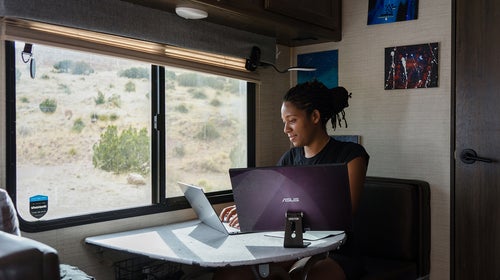 14 Creative RV Office and Workspace Ideas