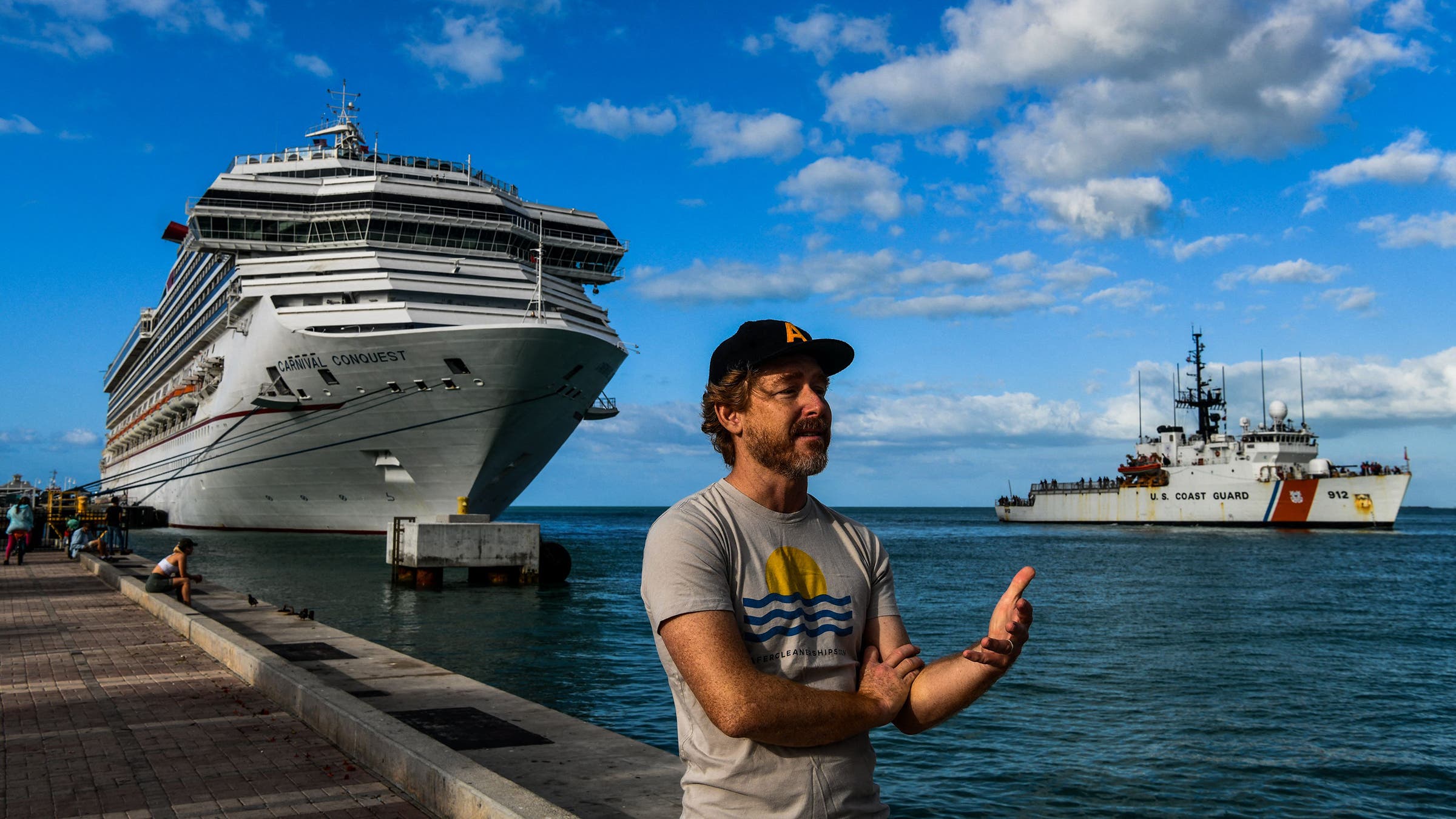 Safer, Cleaner Ships spokesperson Arlo Haskell