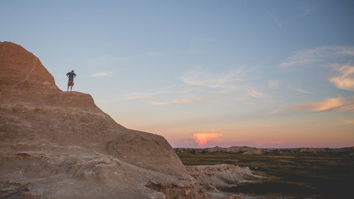 Badlands Overlook South Dakota