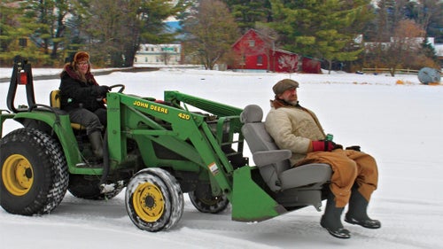 Boland and his partner, Tina Foster