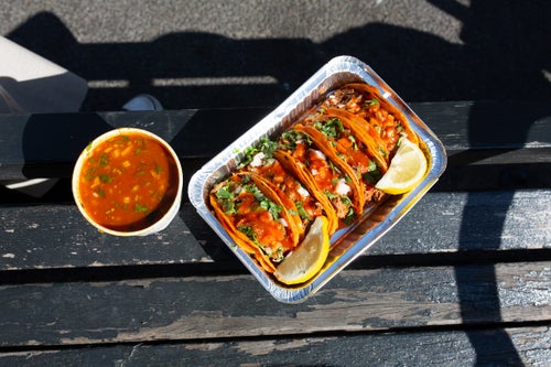 Birria tacos