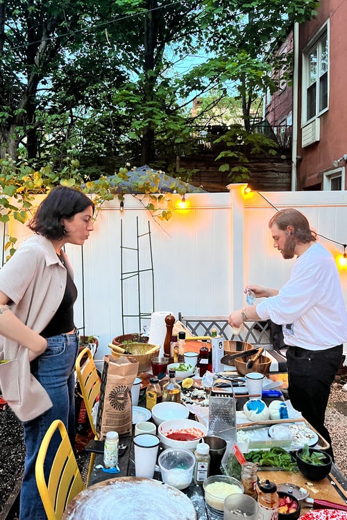 Gathering in Ogbonna鈥檚 backyard for a barbecue