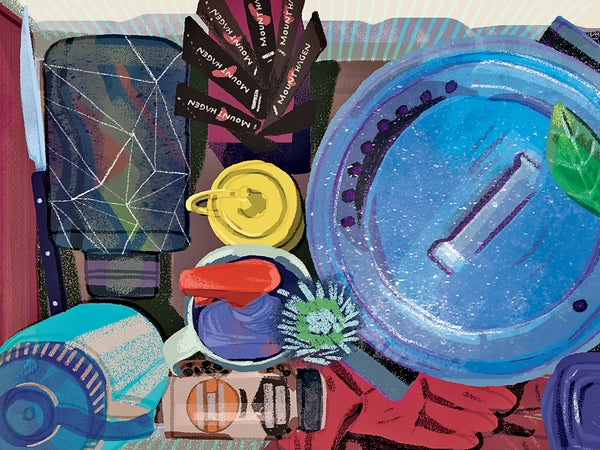 Pack a camp kitchen like a pro.