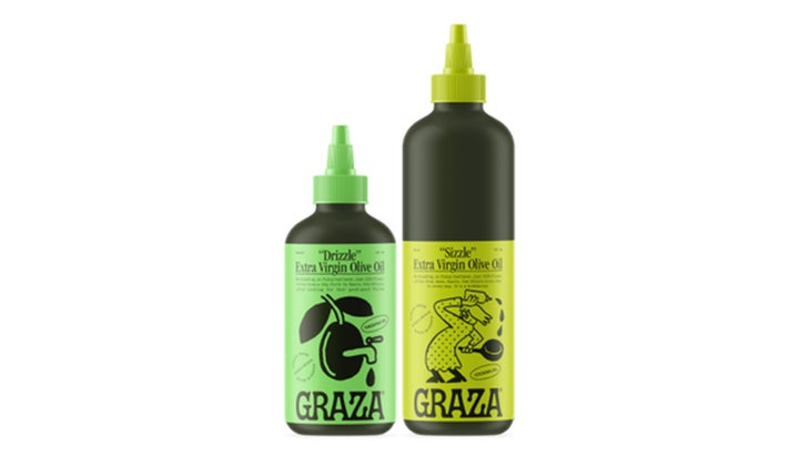 Graza Drizzle and Sizzle Olive Oil Set