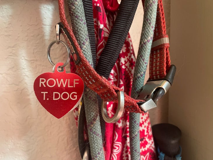 Rowlf's dog tag