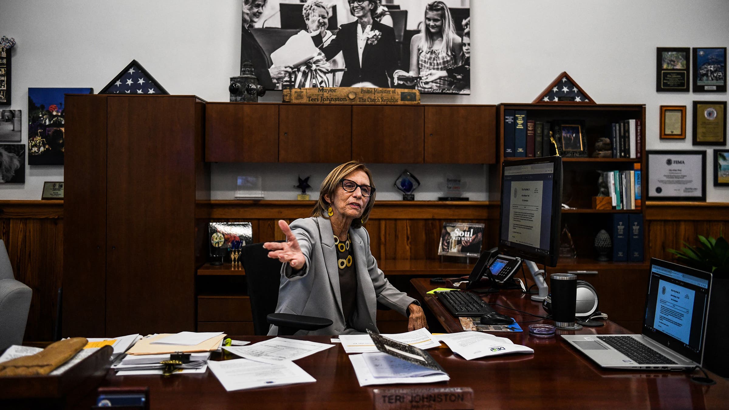 Key West Mayor Teri Johnston