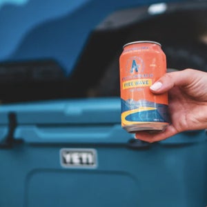 Athletic Brewing Free Wave at a tailgate