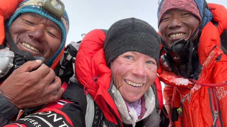 Kristin Harila is climbing the world's highest peaks. 