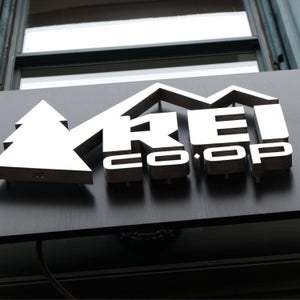 REI store sign