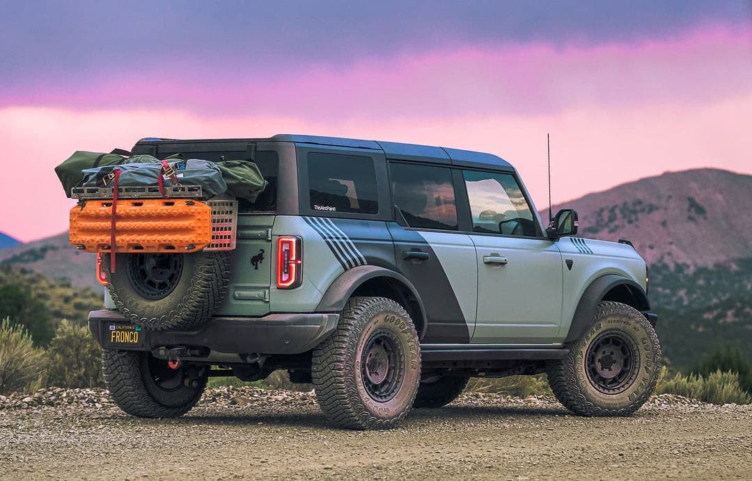 American Adventure Labs M.A.S.S. Spare Tire Platform