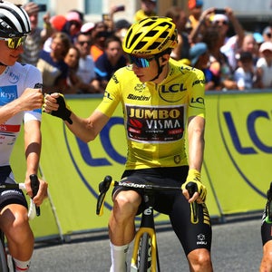 The Tour de France leaders