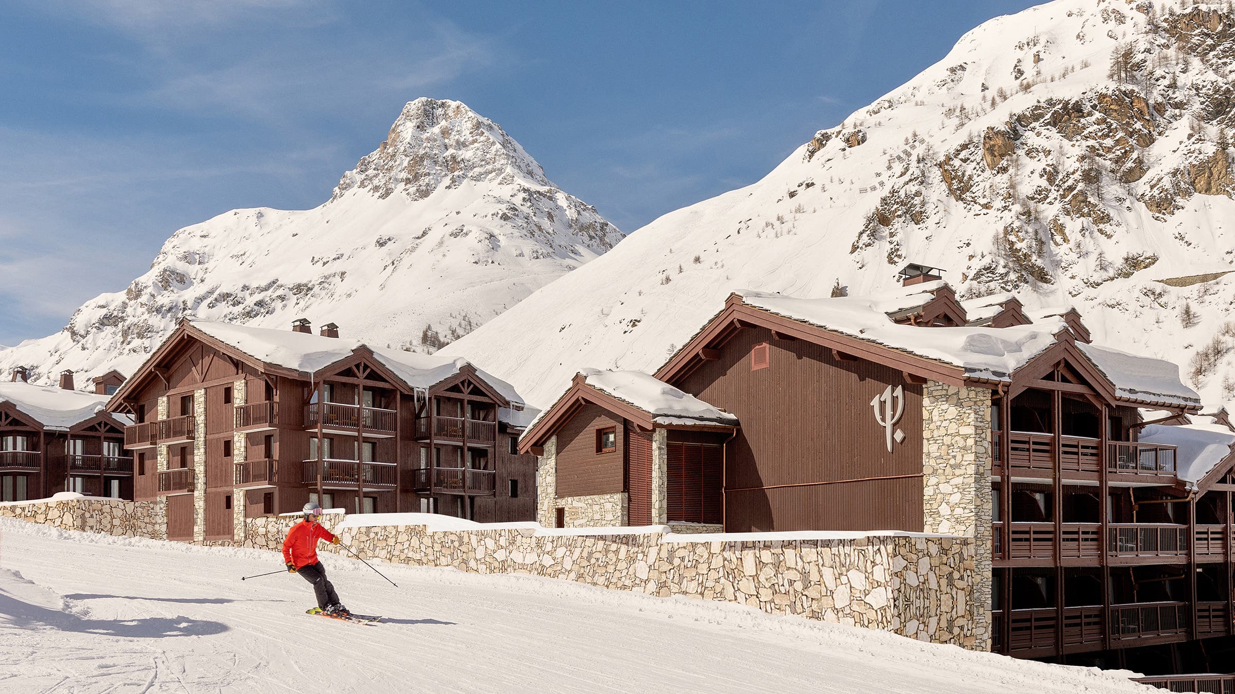 Skiing at Club Med Val D’Isere, France