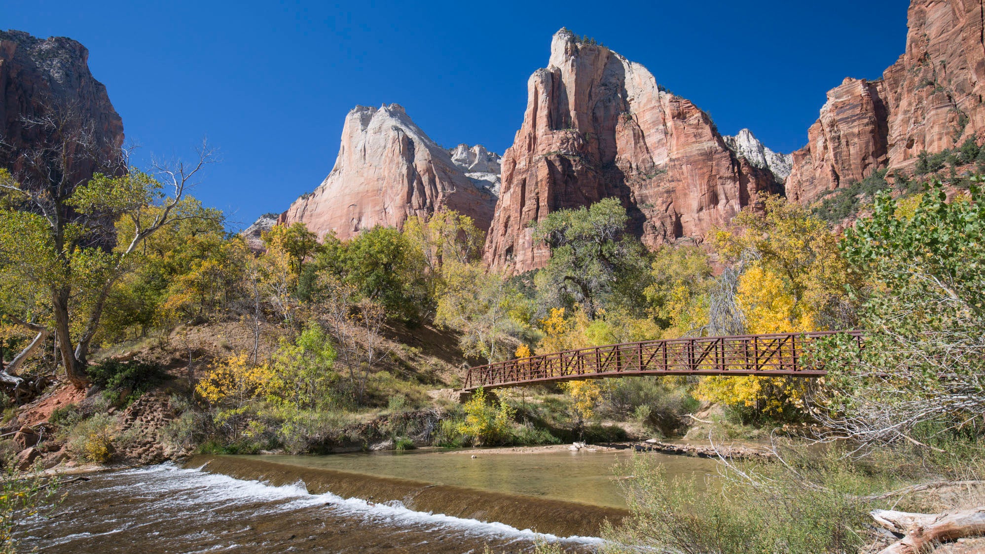 Court of the Patriarchs in Zion National Park