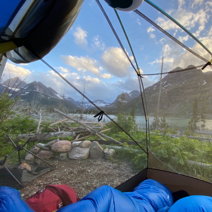 Camping at Montana’s Red Eagle Lake