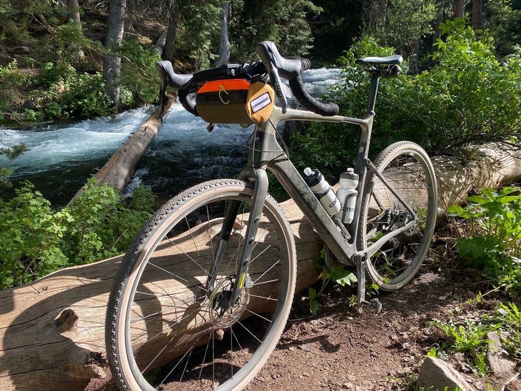 The Cannondale Topstone during testing in Colorado.