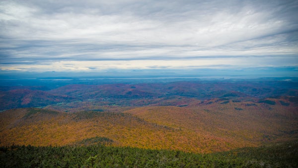 Camel Hump Mountain View during Fall