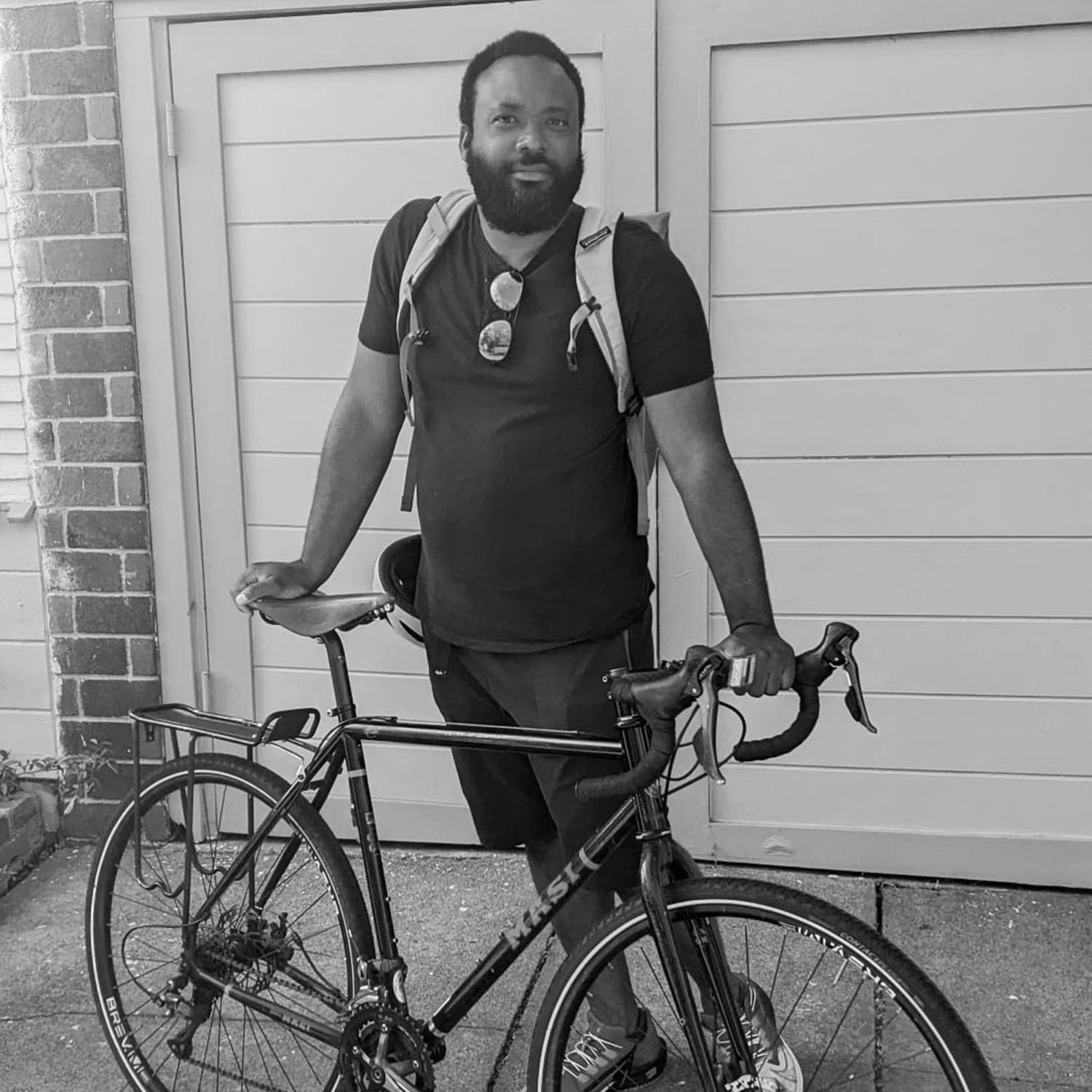 Matthew Vernon was in talks with Petersen about receiving a bicycle at a discount as part of Rivendell's reparation program.