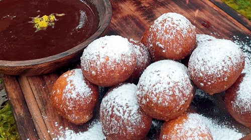 Campfire Donuts from Men With the Pot Cookbook