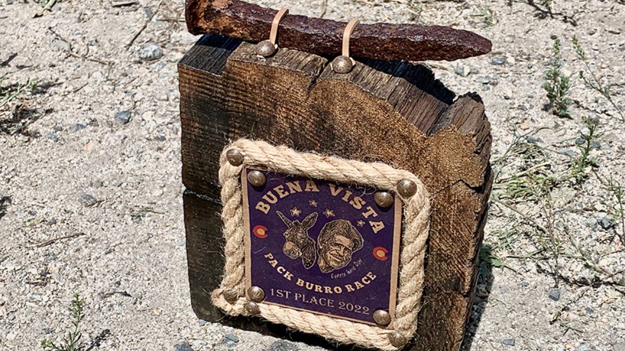 Pack Burro Racing Trophy