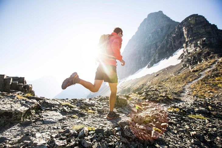 trail runner glacier park