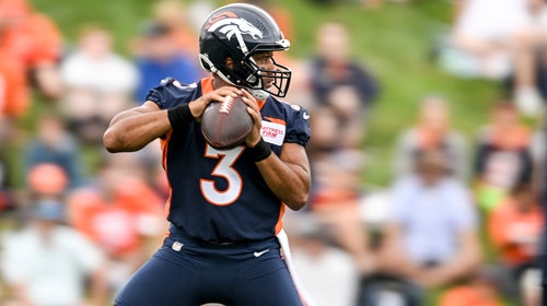 Russell Wilson's first Denver Broncos Training Camp practice