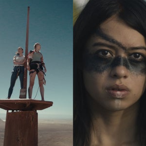 Two images from movies